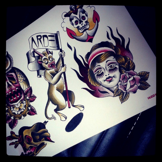 AVAILABLE AT FUN TATTOO*